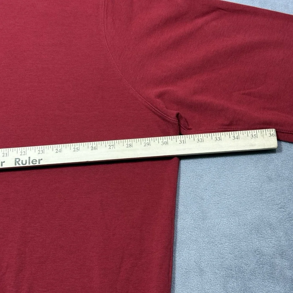 Polo Ralph Lauren 1/4 Zip Pullover Mens 3XB Big Red Performance Stretch Normcore